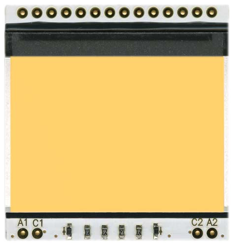 LED backlit for EA DOGS102-6, amber