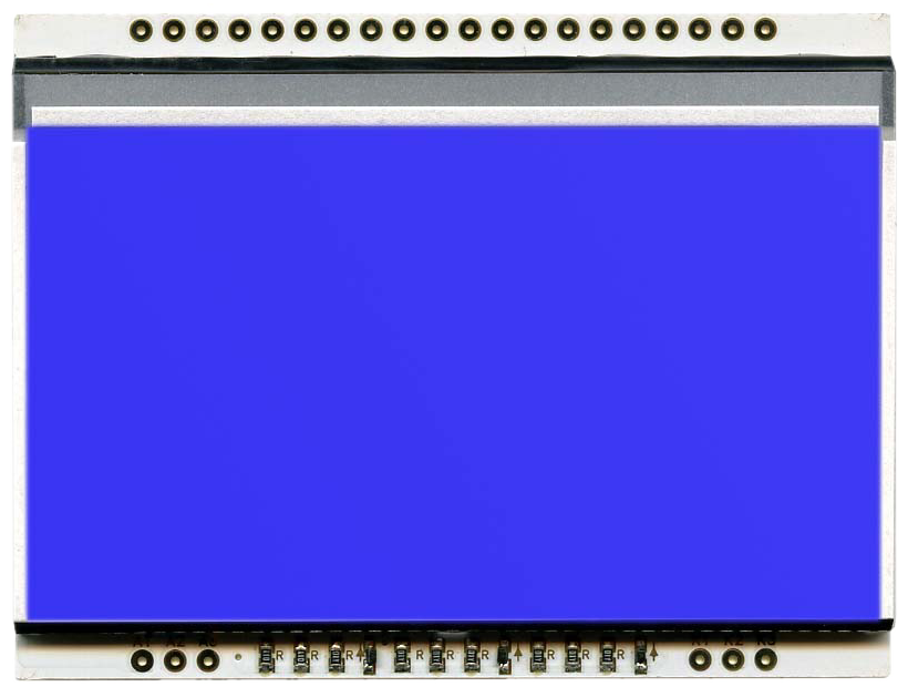 LED-Beleuchtung für EA DOGL128-6, blau