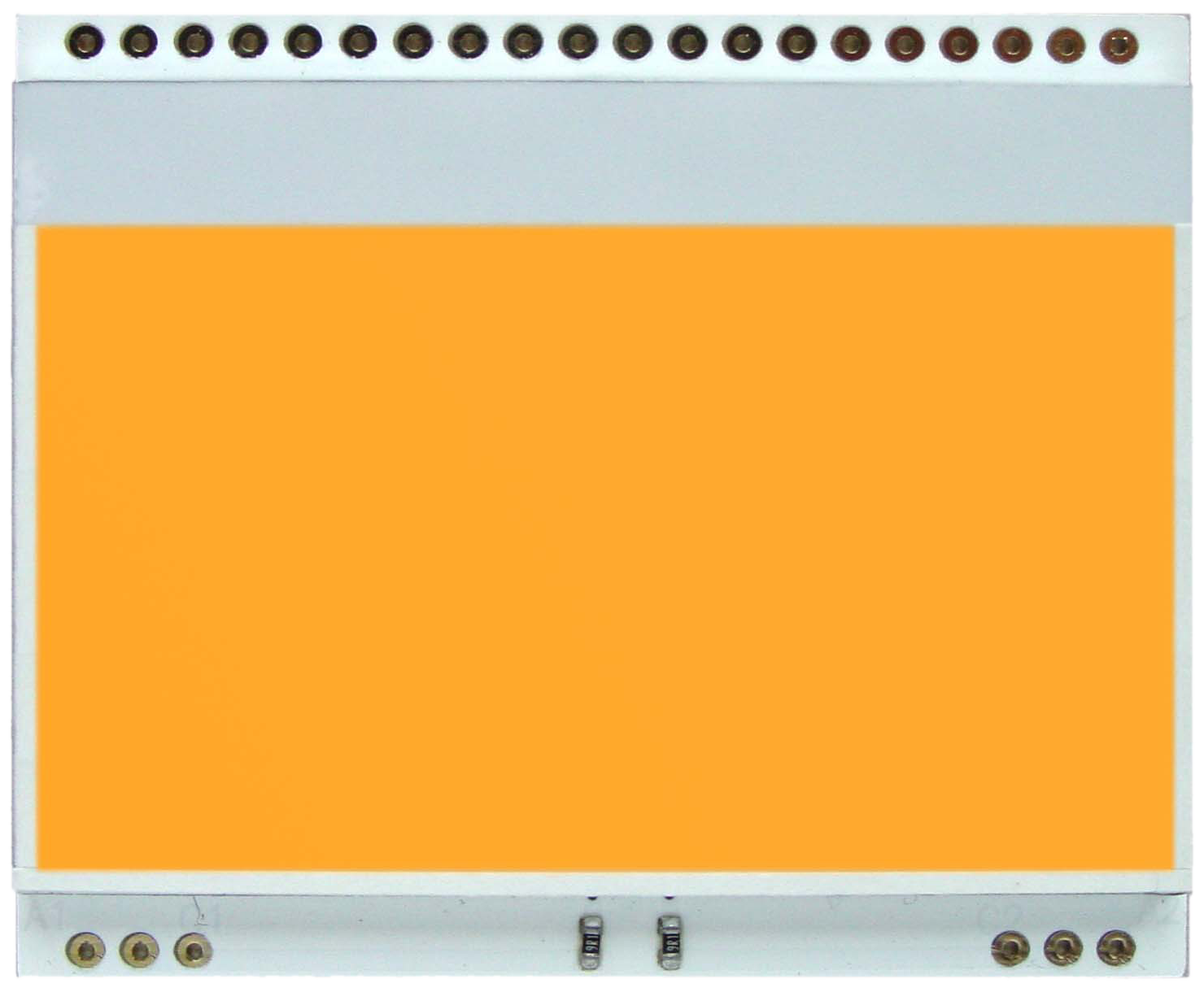 LED backlit unit for EA DOGM128-6, amber