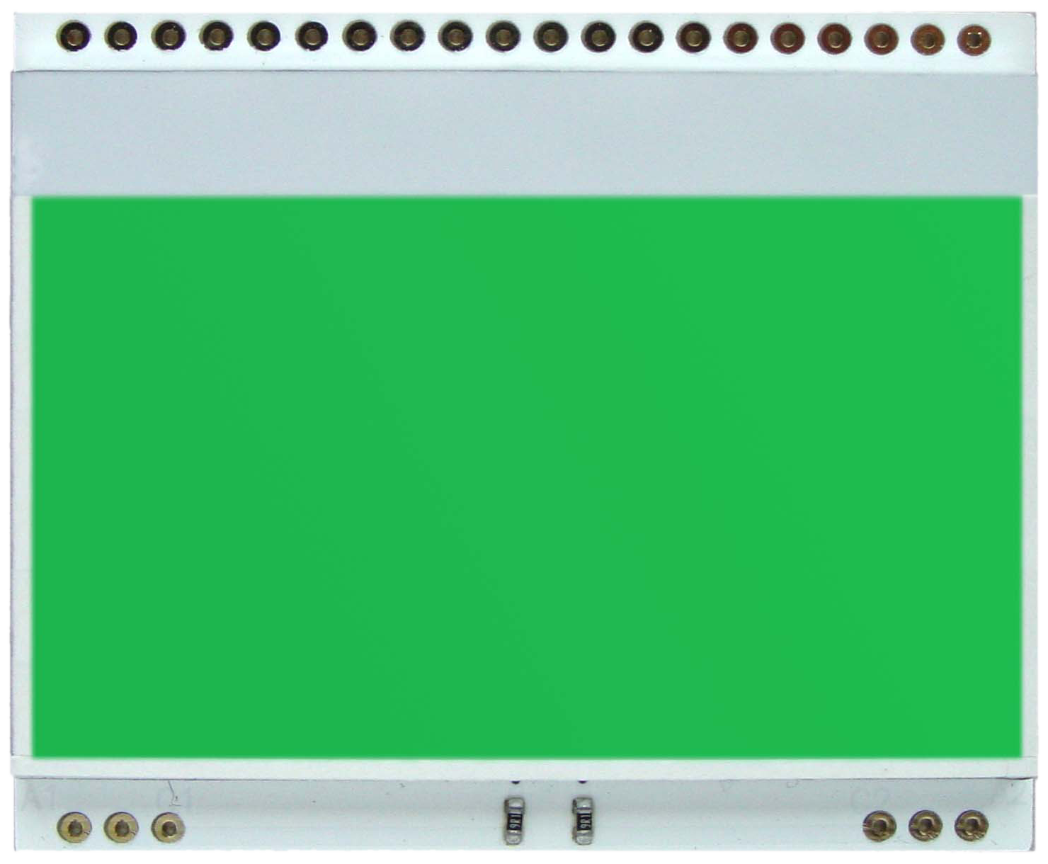 LED backlit unit for EA DOGM128-6, green