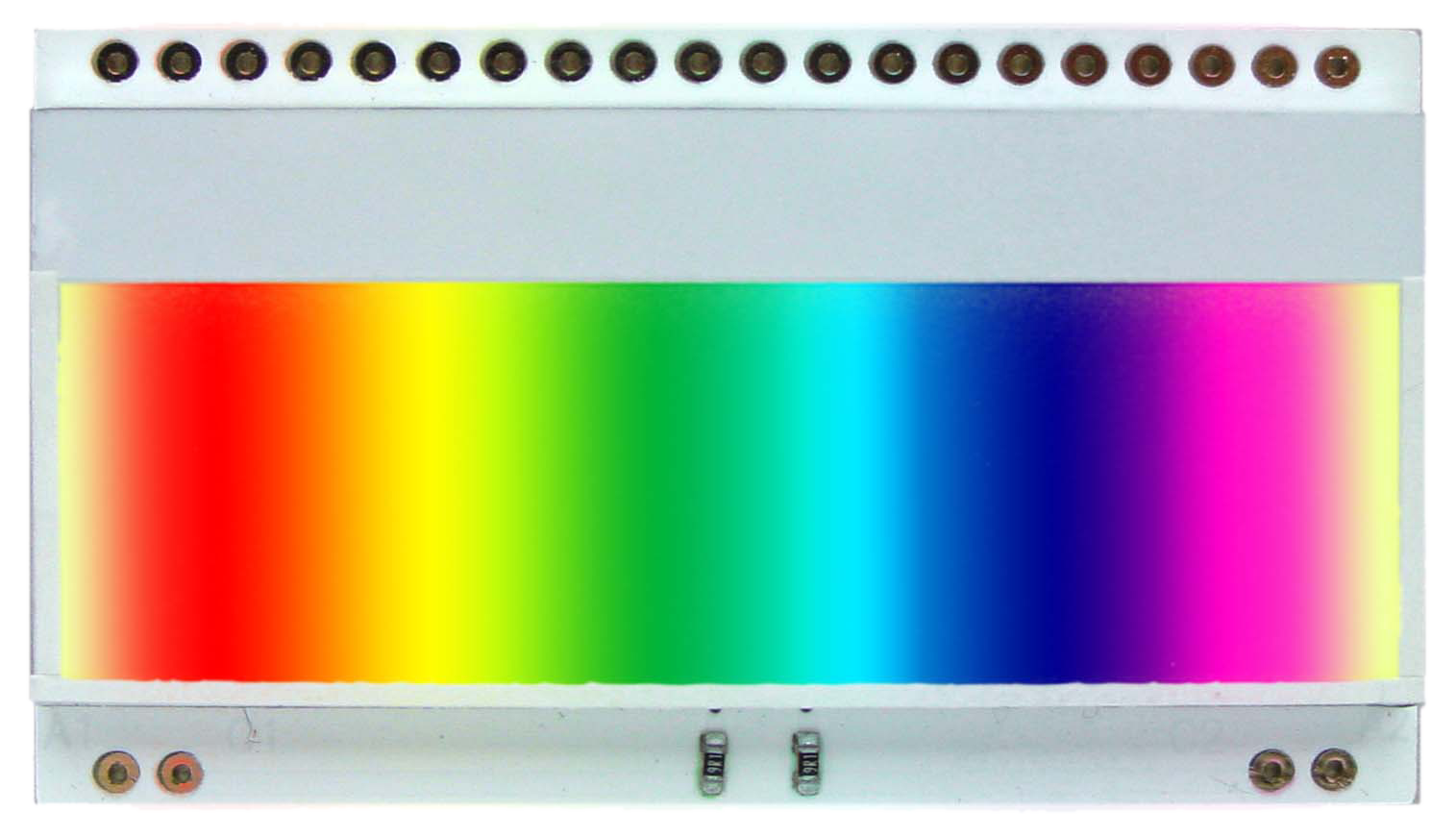 RGB-LED backlit unit for EA DOGM081-A / DOGM162-A / DOGM163-A / DOGM132-5
