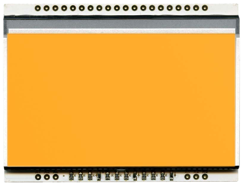 LED backlit for EA DOGL128-6, amber