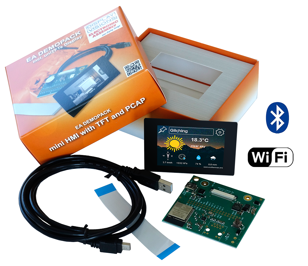 PCAP Demo: WiFi und Bluetooth