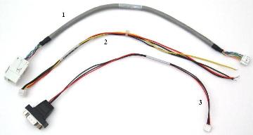 Epsilon-8000/8100/8130 Cable Kit: Ethernet (8), power, and serial cables